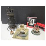 Light House Candle Holder, Decor, Barbra S. DVD