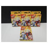 4 NIP Dragon Ball Z Uno Cards