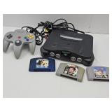 Working Nintendo 64 Console W Controller & Games