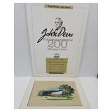 2 John Deere Barn Picture  26 x 19" & 24 x36 JD
