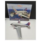 Die Cast HUMBLE DC-3 Airplane Bank w Box