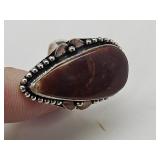 Agate Adjustable Ring