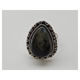 Labradorite Ring Sz 10.5