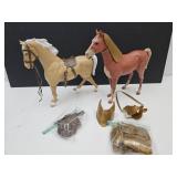 Marx Bruno Armored Horse & Jointed Legs