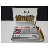 20 RDS 30-06 Winchester Gun Ammo