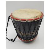 A Shiko Drum   African Hand Drum w Goat Skin Top