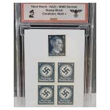 WWII German Stamps Mint Unhinged