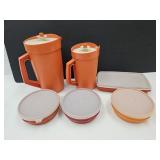 Tupperware Food Containers W 2 Pitchers