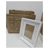 Case Of 8 New White Graduate Frames 5 x 7"