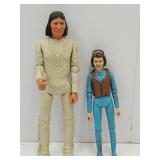 VTG Johnny West & Jane West Action Figures Toys