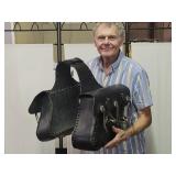 Leather Motorcycle Saddlebags