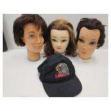 3 Mannequin Heads, Great For Halloween too!