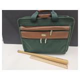 VTG  Port Laptop Bag & Cinncinati Reds Small  Bat