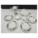 Crown Victorian Ivy Rose Bone China-England