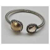 Gold Tone & Silver Tone Bangle Bracelet