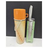 VTG Thermos & Hampton Forge Knife