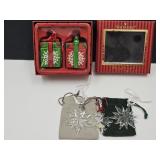 Waterford Ornaments & Gorham West Germany Ornament