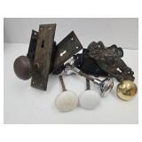 Antique Door Knobs, Hardware Porcelain  & Metal