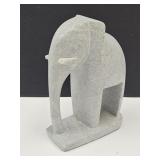 Vintage Elephant  Soapstone? Statue 5" high