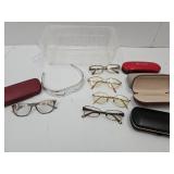 Vintage Eyeglass Lot Revlon, Anne Klein, XOXO +