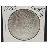 1880 Silver Morgan Dollar Coin
