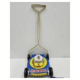 Rare VTG Ohio Art Marvel Tin Toy Mower
