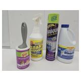 Lot of 4 Shower, Tub & Tile, Bleach, Cleaners-Full