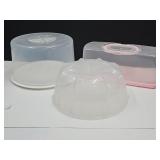 Nordic Ware 2 Pc Formed Bundt Cake & Loaf  Keeper