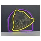 New Taco Bell LED Sign 14" x 14"