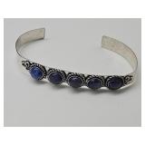 925 Sterling Blue Lapis Bracelet