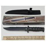 NIB Frost Combat Hunter Knife W Sheath