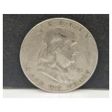 1951 S  Silver Franklin Half Dollar Coin