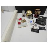 Delphi Watch, Collection of Pins, 3.5"W Helmet, +