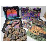 Lot of Cat Tote Bags & Sunglasses