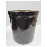 5 Gal Primitive Salt Glazed Crock