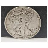 1939 Silver Walking Liberty Half Dollar Coin