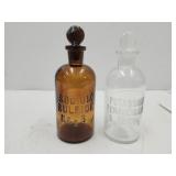 VTG Potassium Bottles w Stoppers