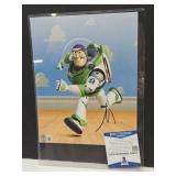 Signed Tim Allen As Buzz W Beckett COA