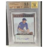Beckett 10 Autographiced Vitters Tops Cert Cubs