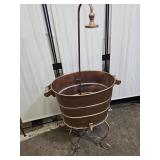 Lawn & Garden Decor Planter Tub  23 x 48"h