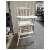 VTG Wood Painted High Chair