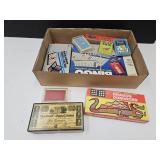 Large Lot Of VTG Games & Cards; Slap Jack, Domino+