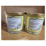 2 NEW Chesapeake Bay Candles- Shea Honey & Almond