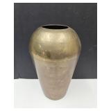Large Brass Vase 13  high
