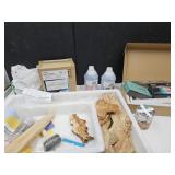Large Lot Of Epoxy Resin, Trays & Live Edge +