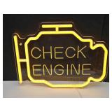 New Check Engine LED Sign 12" x 9"