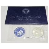 197140%  Silver Ike  Dollar Coin