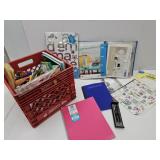 Office Supplies; Notebook Paper, Markers, Crayons+