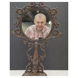 Antique Cast Iron Victorian / Rococo Reivia  20"