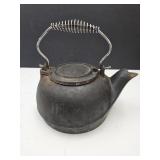 Antique Cast Iron Stove Kettle